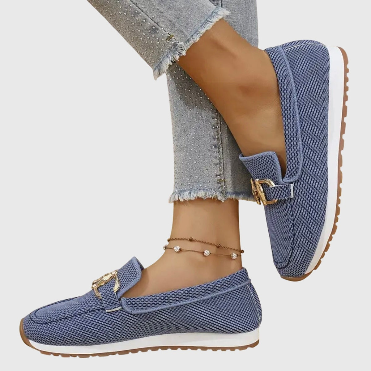 Lili Orthopedic Slip-On Textile Sneakers with Cushioned Support for Women