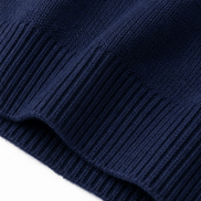 Women's Ribbed Dropped-Shoulder Oversized Knitted Jumper