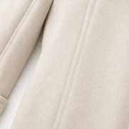 Edwina Women's Double-Breasted Hooded Winter Coat with Wide Collar