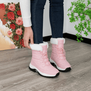 Fleece-Lined Non-Slip Platform Mid-Calf Winter Boots for Women