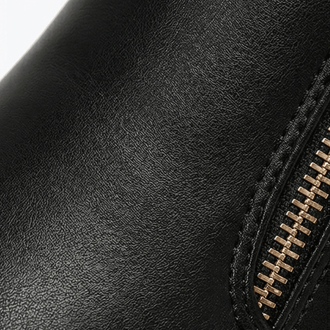 Strida Cushioned Platform Ankle Boots with Side Zip for Women