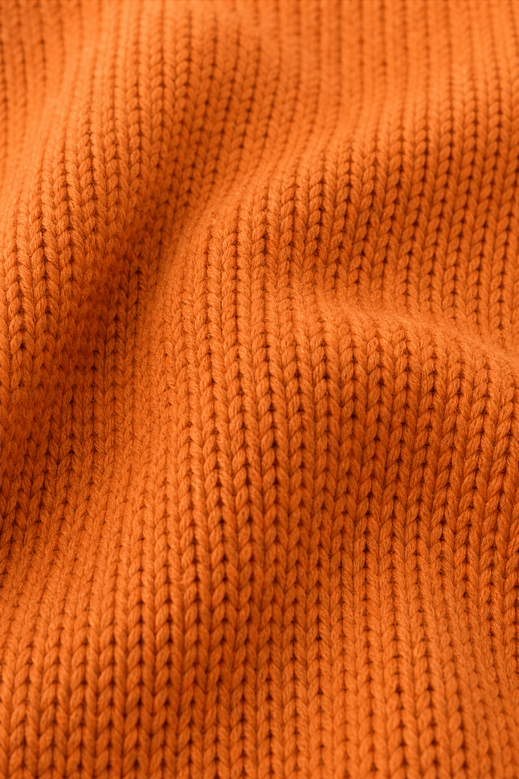 Women's Ribbed Hooded Knit Jumper with Drawstring