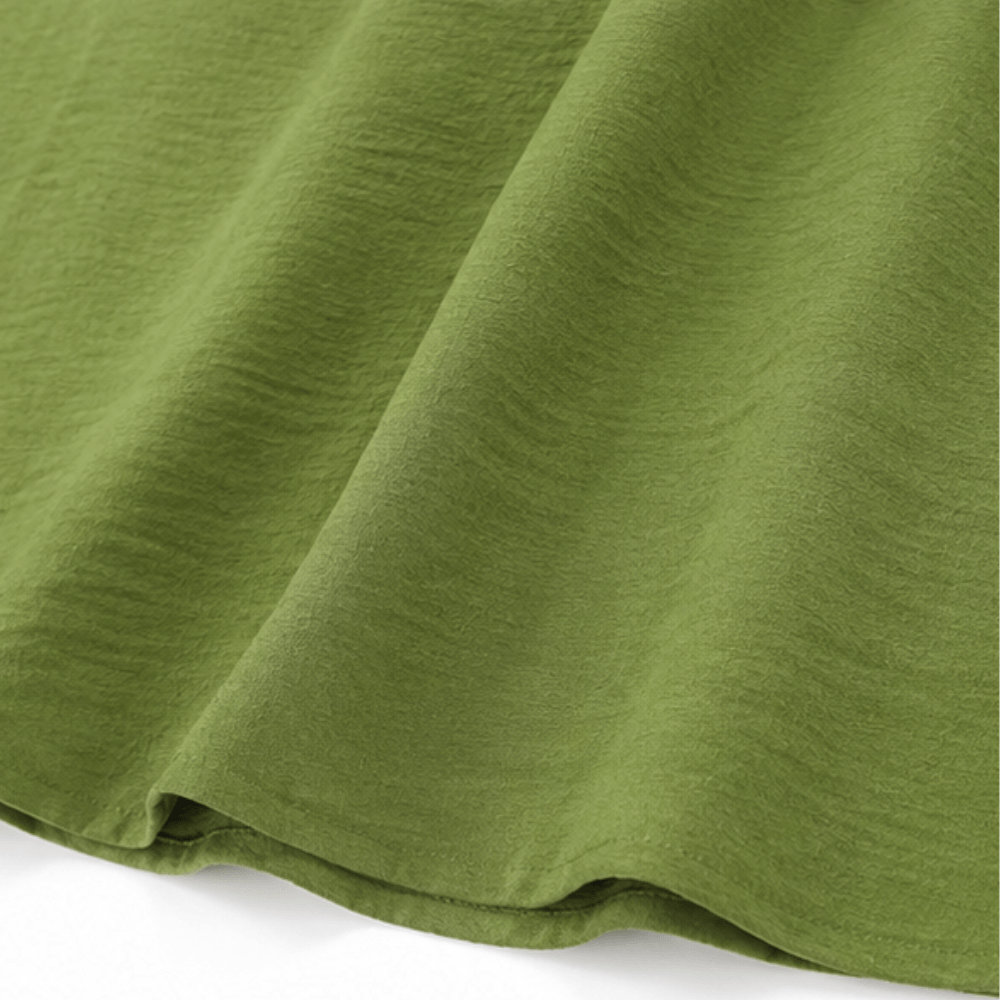 Ruffled V-Neck Maxi Dress with Hidden Pockets for Women