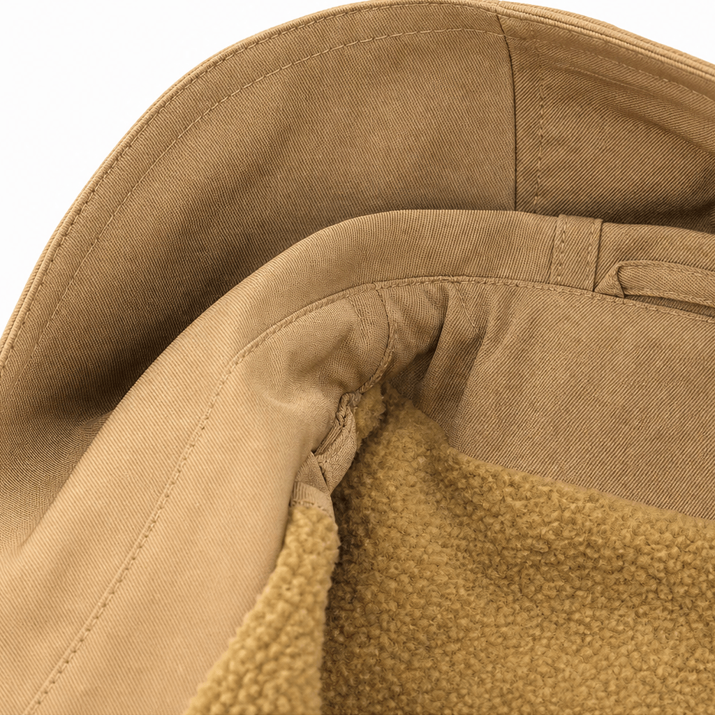 Midluna Adjustable Waist Mid-Length Hooded Winter Parka for Women
