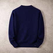 Men's Merino Wool Blend Crewneck Knit Jumper
