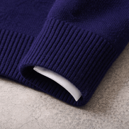 Men's Merino Wool Blend Crewneck Knit Jumper