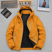 Women's Waterproof Hooded Windbreaker Rain Jacket with Vented Lining