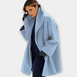 Women's Oversized Wide-Collar Winter Coat for Cold Weather