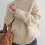 Dora Roll Neck Cashmere Knitted Jumper for Women