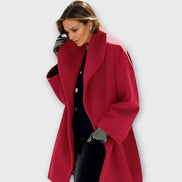 Women's Oversized Wide-Collar Winter Coat for Cold Weather