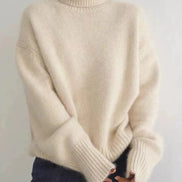 Dora Roll Neck Cashmere Knitted Jumper for Women