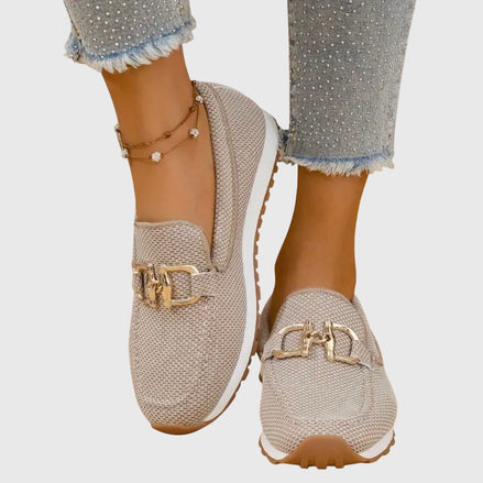 Lili Orthopedic Slip-On Textile Sneakers with Cushioned Support for Women