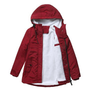 Heide Sherpa-Lined Hooded Quilted Winter Coat with Drawstring