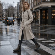 Wide-Fit Chelsea Boots with Stretch Side Panels for Women