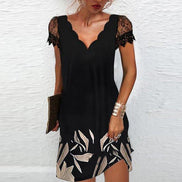Eloise Lace Sleeve Bodycon Mini Dress for Christmas Party