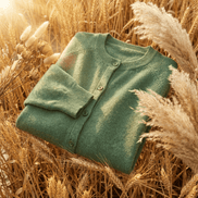 Avery Merino Wool Knitted Cardigan Jumper for Ladies at Christmas