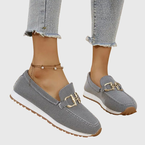 Lili Orthopedic Slip-On Textile Sneakers with Cushioned Support for Women