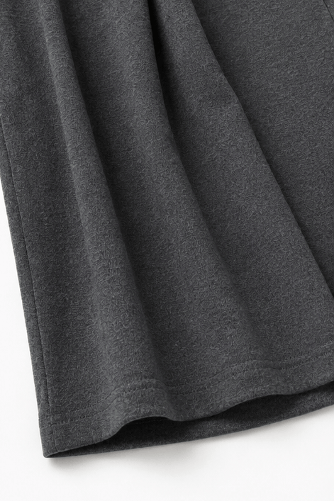 Women's Turtleneck Knitted Jumper and Wide-Leg Trousers Lounge Set