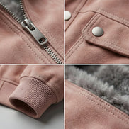 Jacob Tailored Lambskin Leather Bomber Jacket for Men