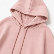 Hooded Cape and Wide-Leg Trouser Loungewear Set for Women