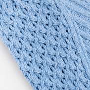 Petronella Open-Work Sleeve Cable Knit Jumper for Women