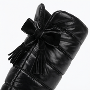 Women's Fleece-Lined Over-the-Knee Boots with Wedge Sole