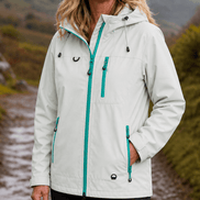 Hooded Waterproof Windproof Rain Coat with Adjustable Cuffs
