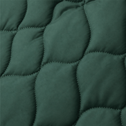 Women's Hooded Spliced Quilted Puffer Jacket with Padded Lining