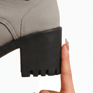 Chunky Platform Lace-Up Combat Boots for Women in Winter