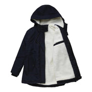 Heide Sherpa-Lined Hooded Quilted Winter Coat with Drawstring