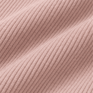 Ribbed Corduroy-Look Hoodie with Front Pocket for Women