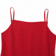 Women's Linen-Look Maxi Slip Dress with Adjustable Straps