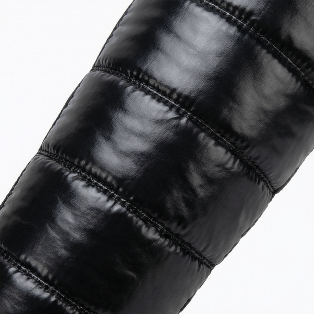 Women's Fleece-Lined Over-the-Knee Boots with Wedge Sole