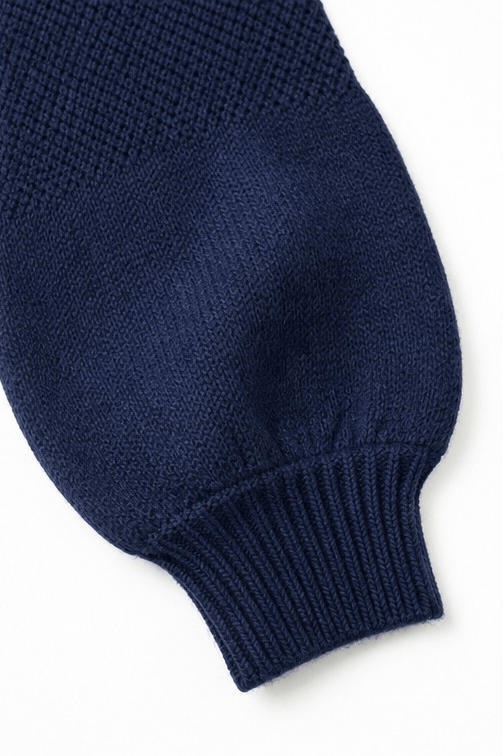 Women's Ribbed Dropped-Shoulder Oversized Knitted Jumper