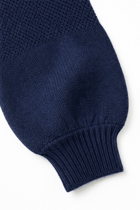 Women's Ribbed Dropped-Shoulder Oversized Knitted Jumper