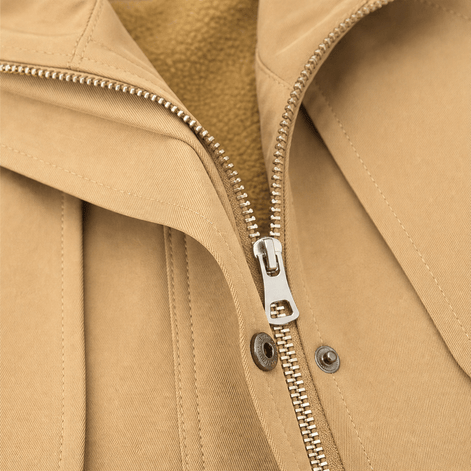 Midluna Adjustable Waist Mid-Length Hooded Winter Parka for Women