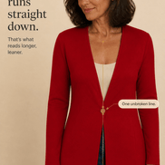 Linevalle V-Neck Single-Button A-Line Women's Tailored Blazer in Polyester