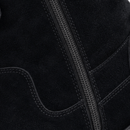 Calvera Fleece-Lined Suede Mid-Calf Winter Boots with Side Zip for Women