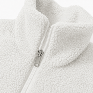 Women's Longline Half-Zip Sherpa Fleece Pullover with Pockets