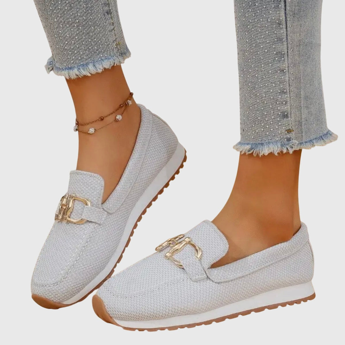 Lili Orthopedic Slip-On Textile Sneakers with Cushioned Support for Women