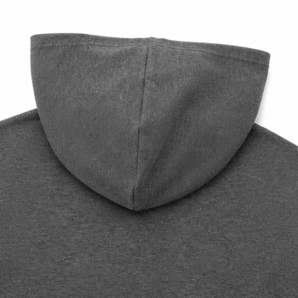 Waffle Knit Button Henley Hooded Sweatshirt for Women