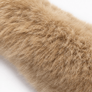 Women's Hooded Mid-Length Parka Coat with Faux-Fur Trim